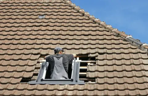 Pose de velux à Cubnezais
